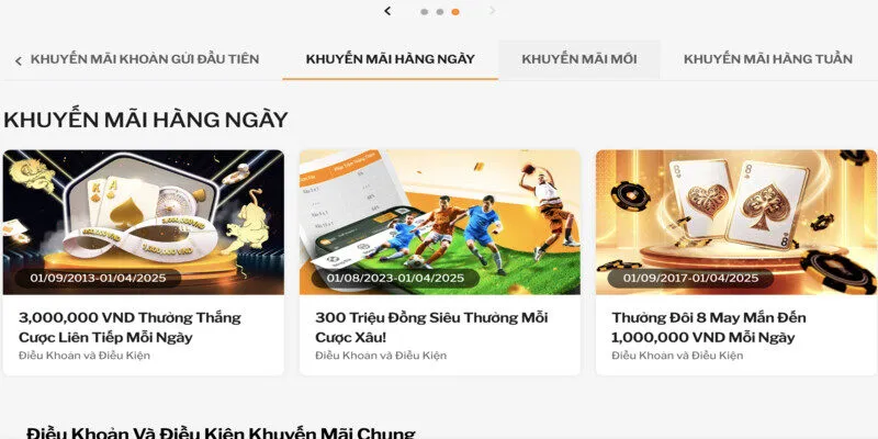 Một số chương tr&igrave;nh khuyến m&atilde;i tại 188bet